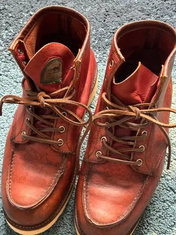 레드윙 875 US 9.5 약 27.5cm 반원 개택 밑창 거의 새상품!