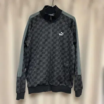 PUMA 체크 무늬 집업 저지