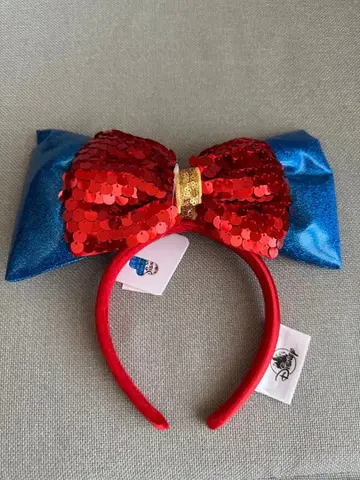 상하이 디즈니 머리띠 백설공주