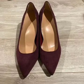 유나이티드 애로우즈 펌프스 24.5cm 와인 레드