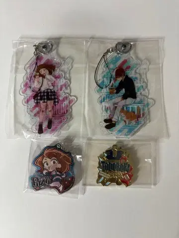 [히로아카] 스트랩 4개 세트 우라라카 오챠코 토도로키 쇼토 미개봉