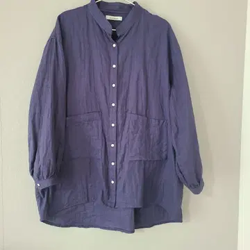 Quotidienne 코티디안느 밴드 카라 셔츠