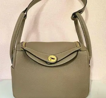 천연 가죽 백 린디 26 숄더백 골드