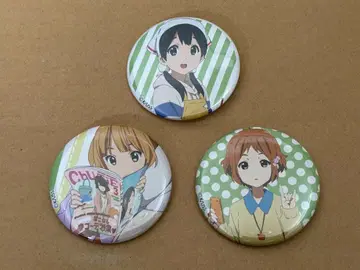 타마코마켓 타마코 러브 스토리 캔뱃지 3개 세트