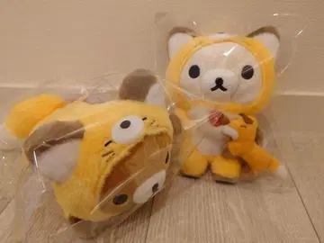 리락쿠마 스토어 한정판 삿포로 수베니어 봉제 인형 세트