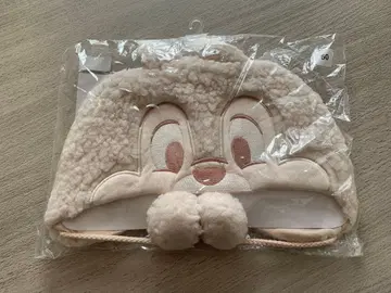 캐릭터 플리스 귀달린 모자
