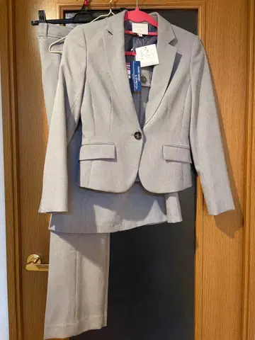 미사용 새상품 그레이 수트 3세트