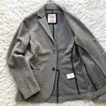 [ 이탈리아제 최근 모델 ] 밥 테일러드 자켓 베이지 모직 더블 페이스