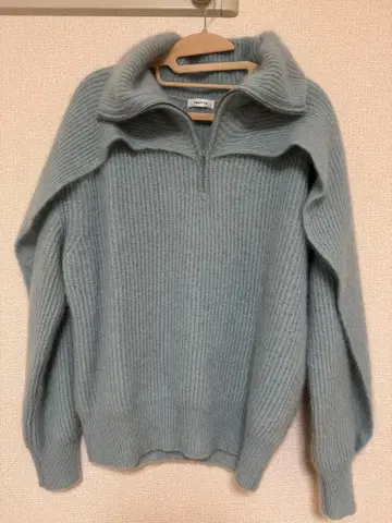 프레이 아이디 2WAY 컬러 야크 니트 풀오버