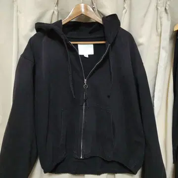 ZARA 블랙 집업 후디 XL