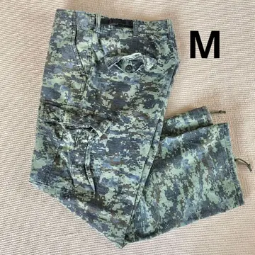 미군 디지털 카모플라주 팬츠 BDU 카고 팬츠 퍼티그 팬츠 카모 패턴 M
