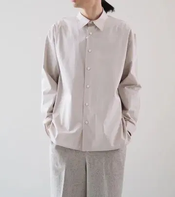 Nonnotte 오버 사이즈 셔츠, Cloud Pink