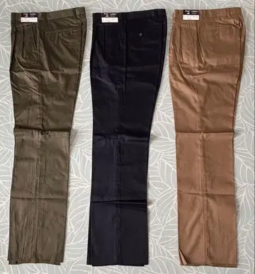 미사용! Fade Luman 남성용 치노 팬츠 3종 세트