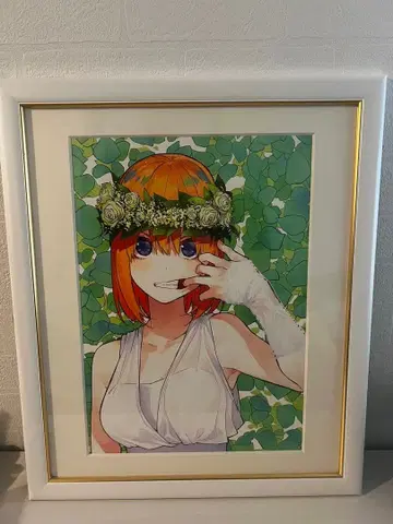 5등분의 신부 파트너 컬렉션 기념 액자 그림 나카노 요츠바