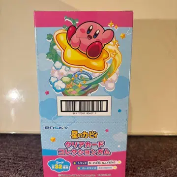 BNSKY 커비 클리어 카드 컬렉션