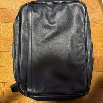 LIB (구 비즈니스 가죽 팩토리) 블랙 비즈니스 백팩