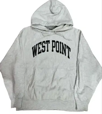 챔피온 리버스 위브 허리 포인트 후드티