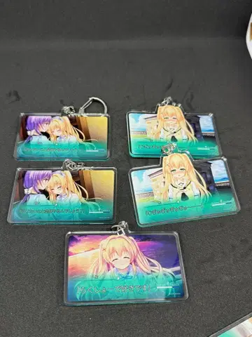 Summer Pockets RB 명언 아크릴 키링 츠무기 벤더스