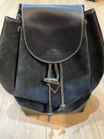 스웨이드 백팩 guess made in Spain