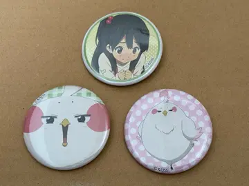 타마코마켓 타마코 러브 스토리 캔뱃지 3개 세트