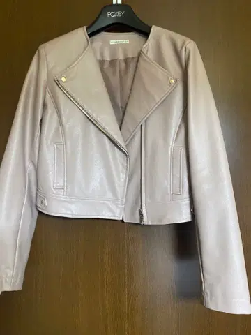 새상품급 WILLSELECTION 핑크 라이더 자켓