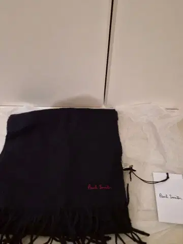 Paul Smith 네이비 머플러