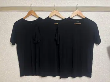 Tani 올 시즌 메리노 반팔 상의 3장 세트 XL