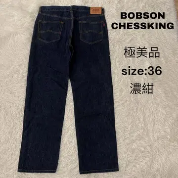 BOBSON CHESSKING 데님 36 다크 네이비 컨디션 최상