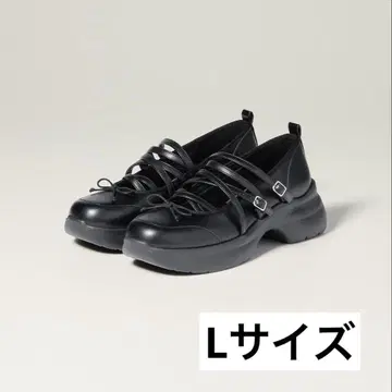 [새상품] GU rokh 멜리 제인 슈즈 블랙 L