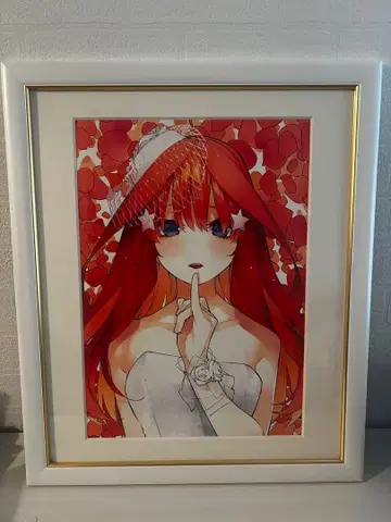 5등분의 신부 파트너 컬렉션 기념 액자 그림 나카노 미쿠