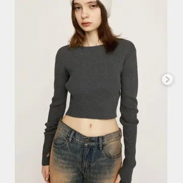 [택 포함 새상품] BASIC RIB 상의 SLY