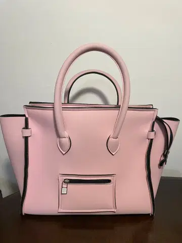 SAVE MY BAG 핑크 토트백