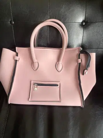 SAVE MY BAG 핑크 토트백