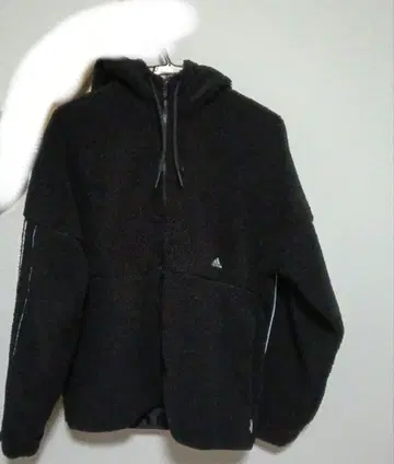 adidas 플리스 자켓 블랙