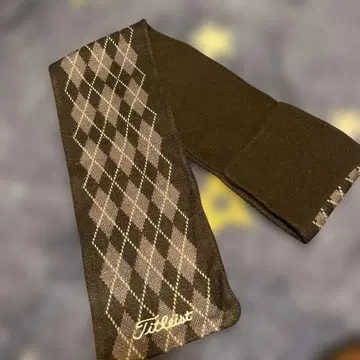 타이틀리스트 골프 머플러 레어