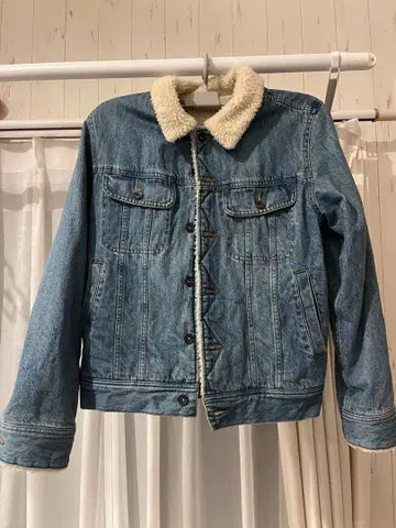 보아 라이트 블루 데님 자켓 S 사이즈