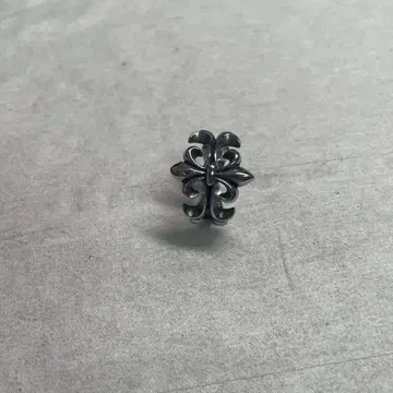 플로럴 디자인 실버 반지