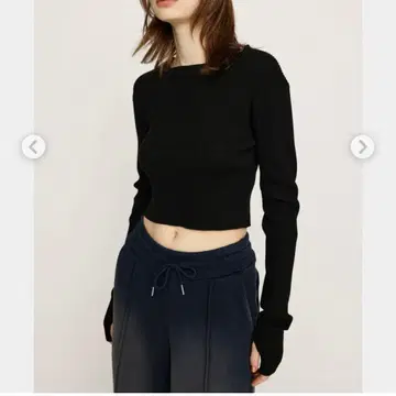 [ 택 포함 새상품 ] BASIC RIB 상의 SLY