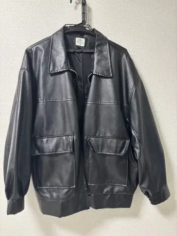 coen 블랙 가죽 자켓 FREE 사이즈