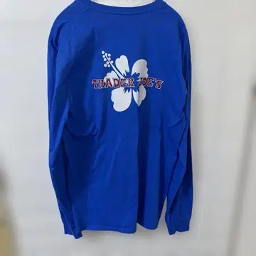 TRADER JOE'S 긴팔 티셔츠 파랑