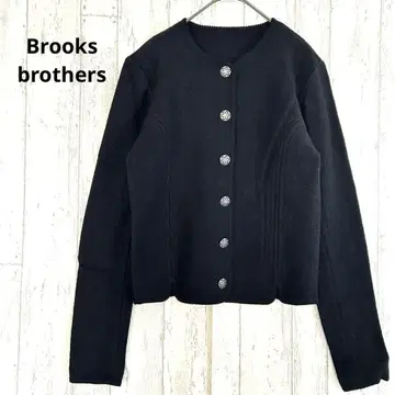 브룩스브라더스 멋스러운 버튼 울 가디건 [XS] 블랙