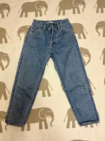 HATSKI 루즈 테이퍼드 아이스 블루 size 0