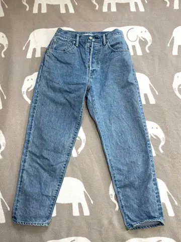 HATSKI 루즈 테이퍼드 아이스 블루 size 0