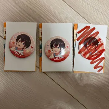 앗토군 캔뱃지 3개 세트