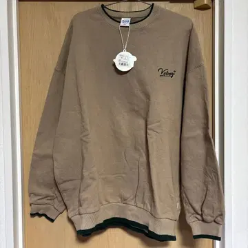 Keboz 베이지 스웨트 셔츠 L