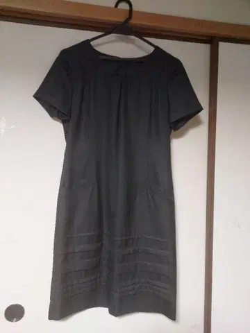 Sunauna 블랙 무릎 기장 원피스 38 사이즈