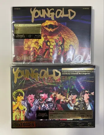 SixTONES YOUNG GOLD Blu-ray 최초 한정 일반ver