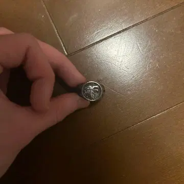 코인 디자인 금속제 반지