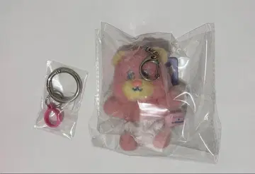 롬앤 시크릿 키링 박스 슬리피 테디 핑크