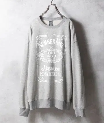 미사용 새상품 NUMBER NINE 넘버나인 스웨트 셔츠 4